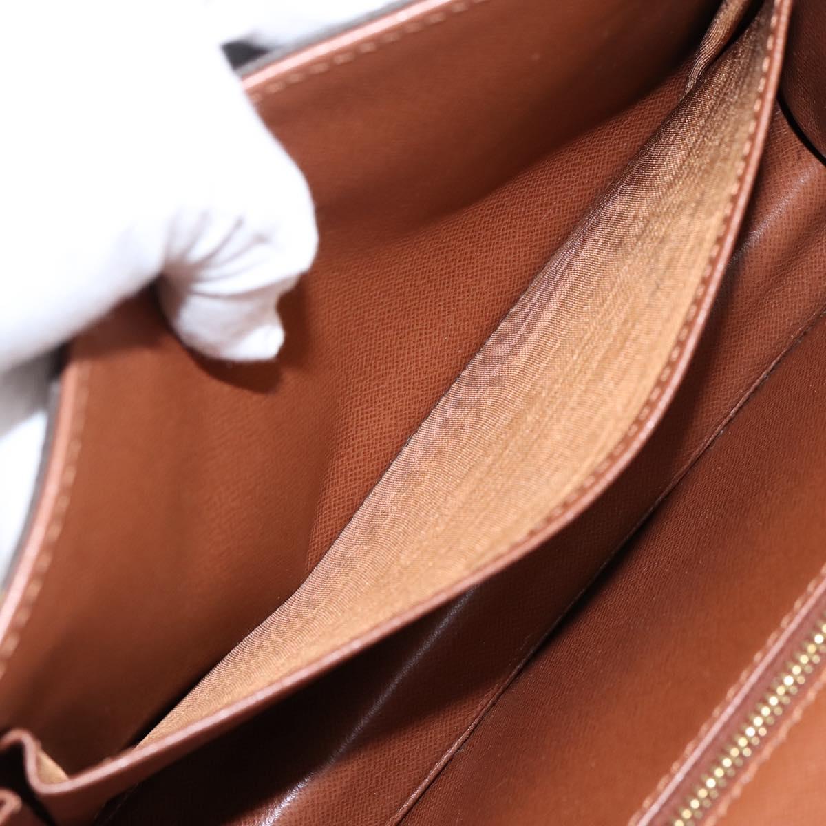 LOUIS VUITTON Monogram Pochette Dam GM Clutch Bag M51810 LV Auth ka6089