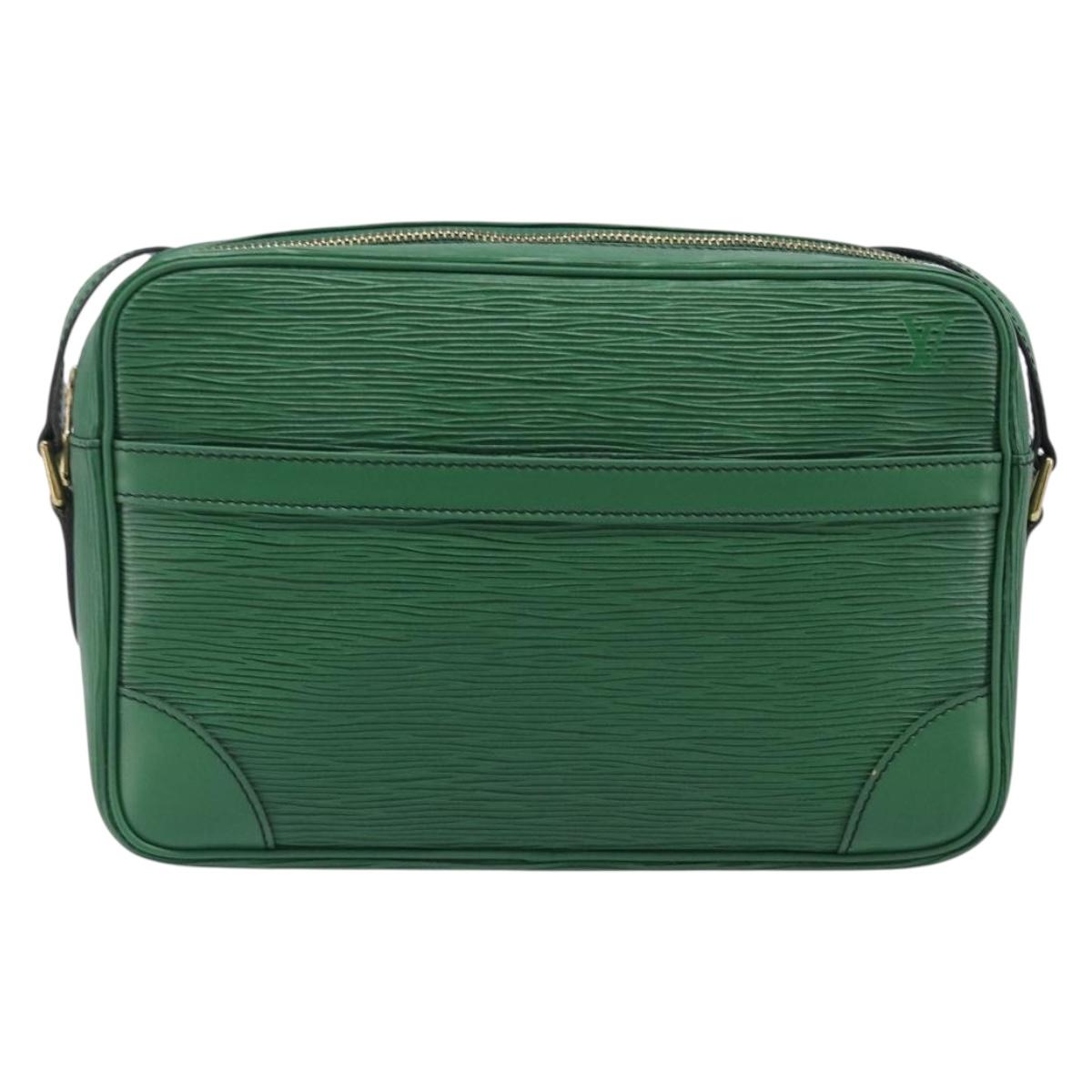 LOUIS VUITTON Epi Trocadero 27 Shoulder Bag Green M52314 LV Auth ka6090A