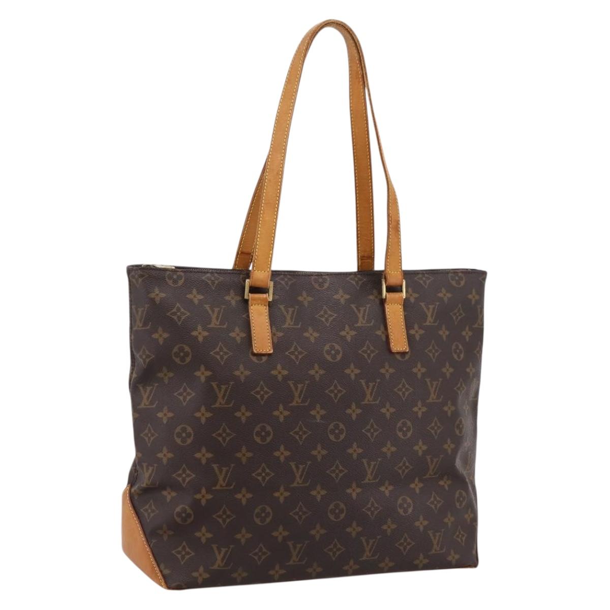 LOUIS VUITTON Monogram Cabas Mezzo Tote Bag M51151 LV Auth ka6095