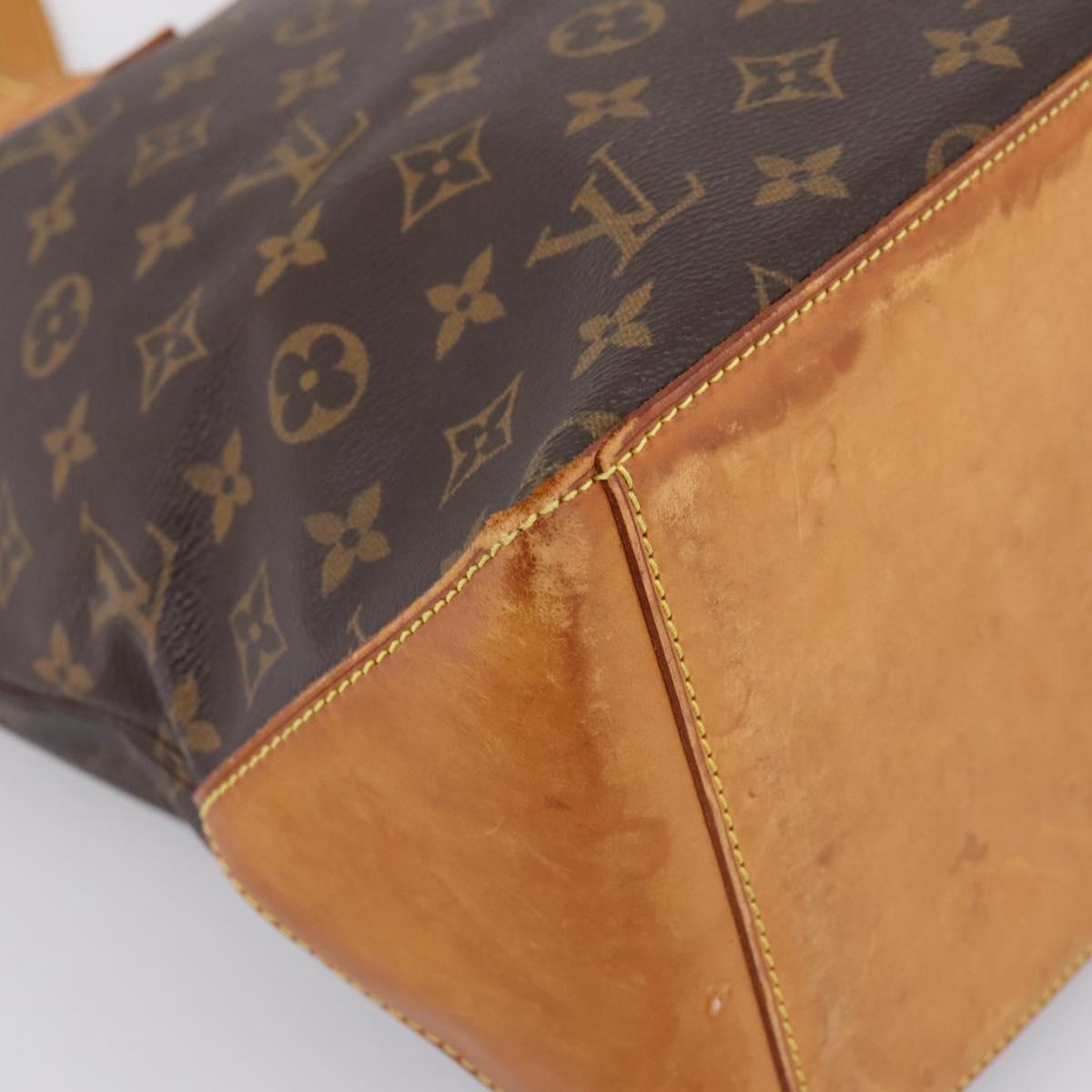 LOUIS VUITTON Monogram Cabas Mezzo Tote Bag M51151 LV Auth ka6095