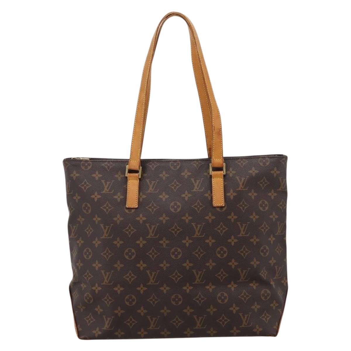 LOUIS VUITTON Monogram Cabas Mezzo Tote Bag M51151 LV Auth ka6095