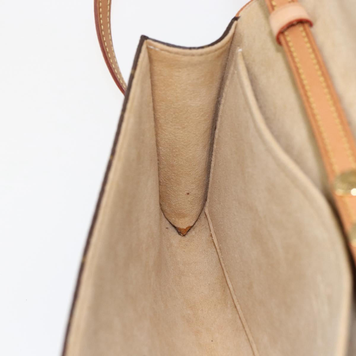 LOUIS VUITTON Monogram Pochette Twin GM Shoulder Bag M51852 LV Auth ka609V