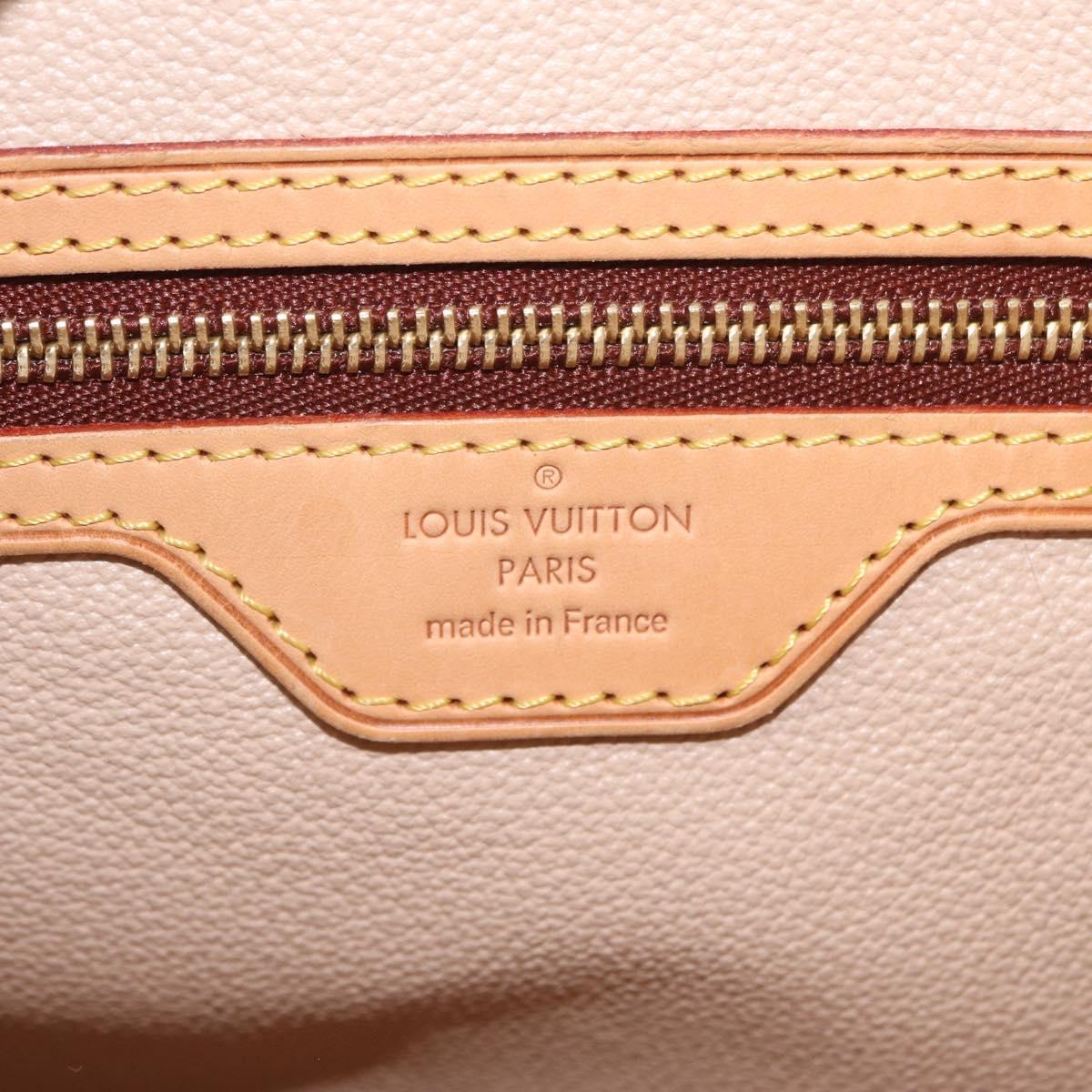 LOUIS VUITTON Monogram Bucket GM Shoulder Bag M42236 LV Auth ka610