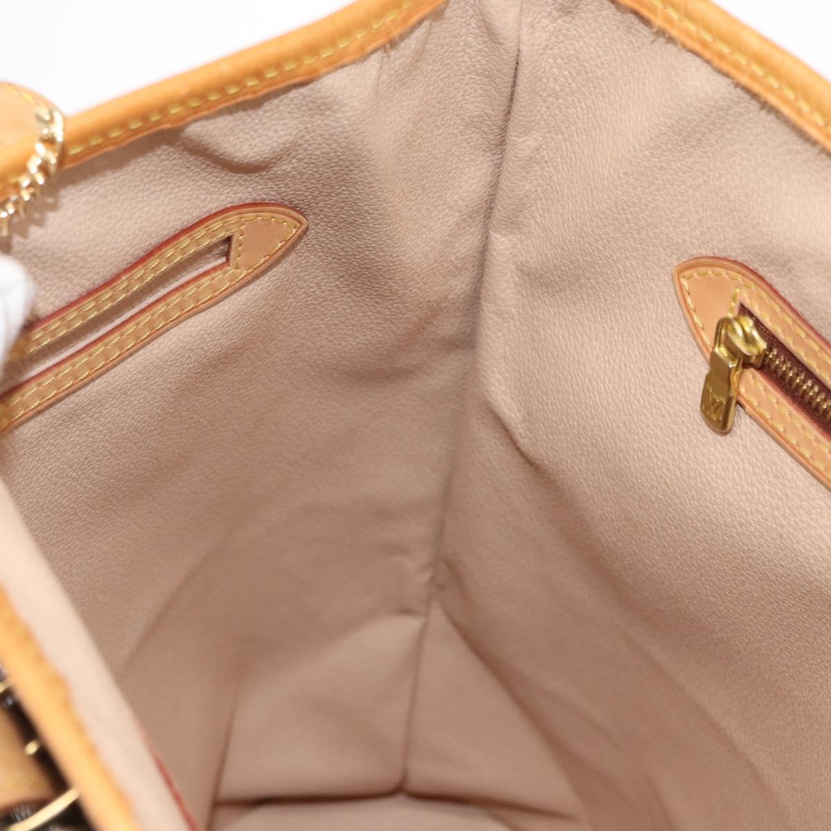 LOUIS VUITTON Monogram Bucket GM Shoulder Bag M42236 LV Auth ka610