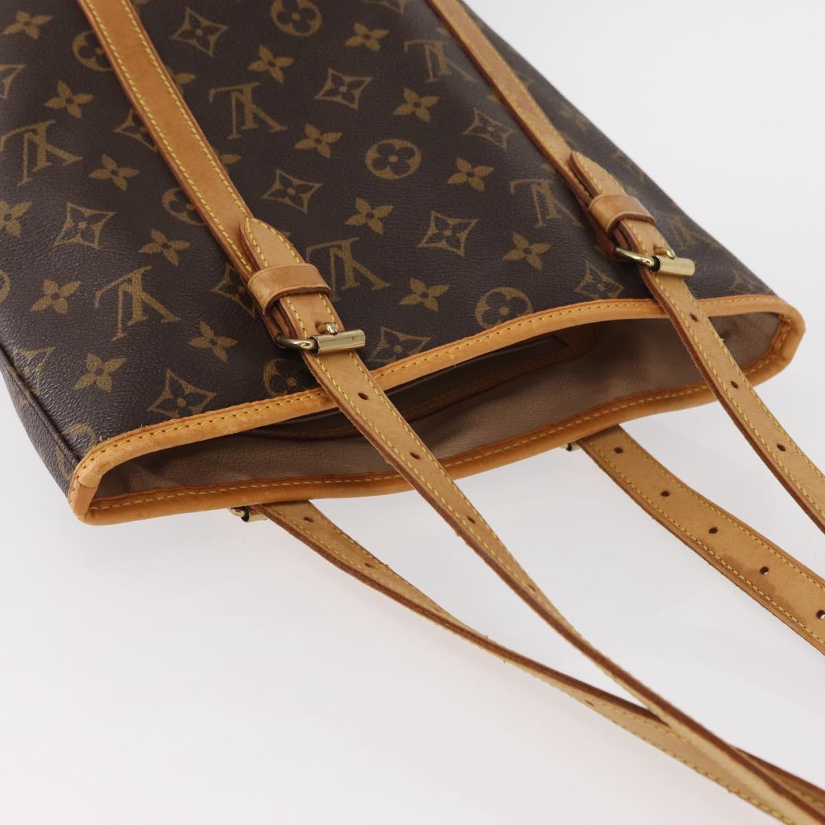 LOUIS VUITTON Monogram Bucket GM Shoulder Bag M42236 LV Auth ka610