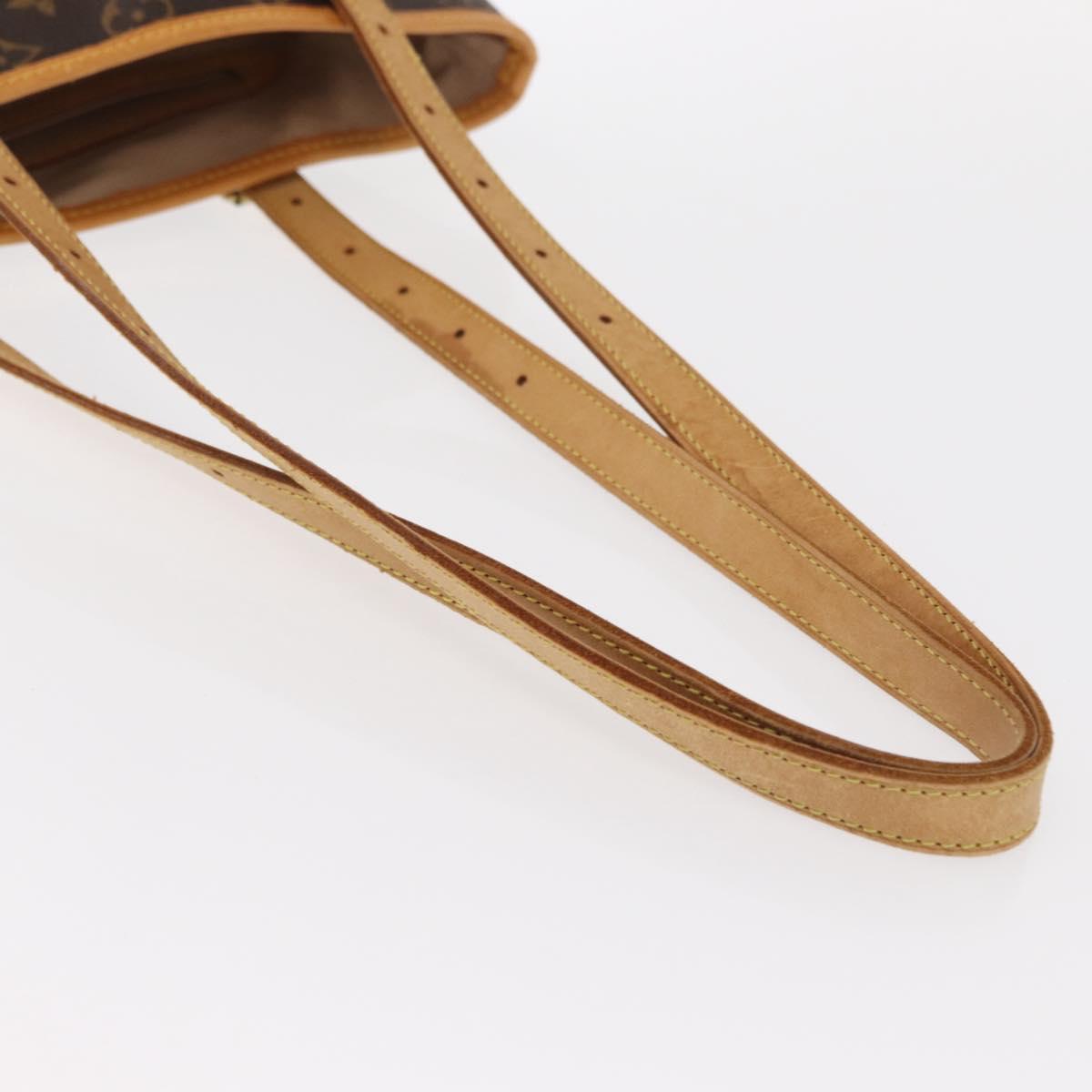 LOUIS VUITTON Monogram Bucket GM Shoulder Bag M42236 LV Auth ka610