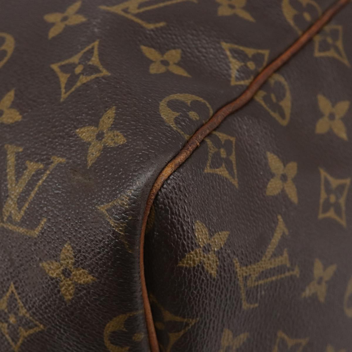 LOUIS VUITTON Monogram Keepall 55 Boston Bag M41424 LV Auth ka6105