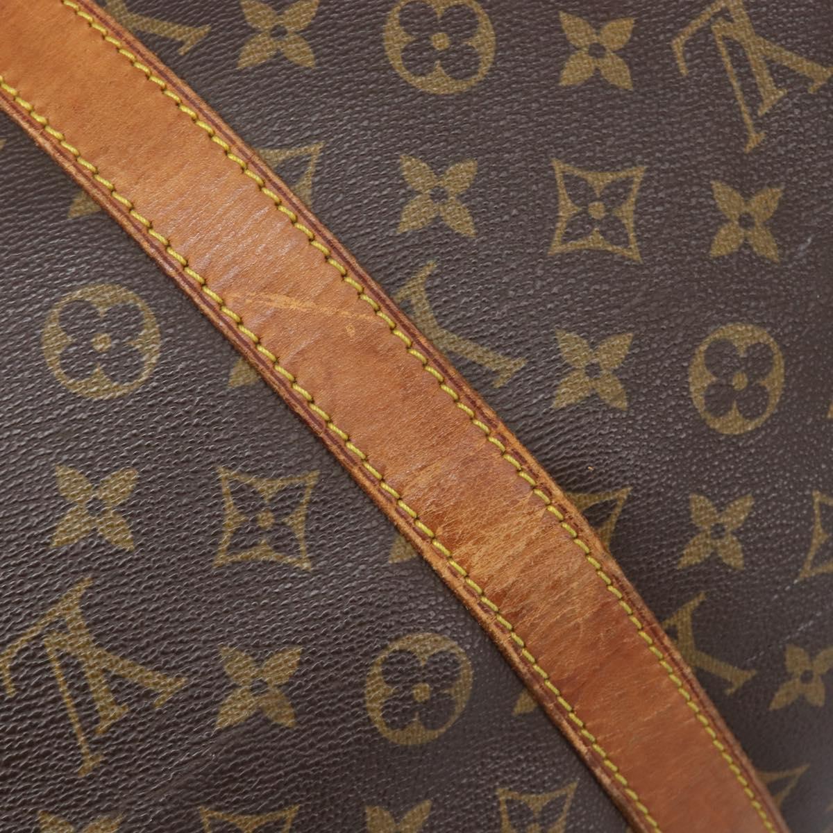 LOUIS VUITTON Monogram Keepall 55 Boston Bag M41424 LV Auth ka6105