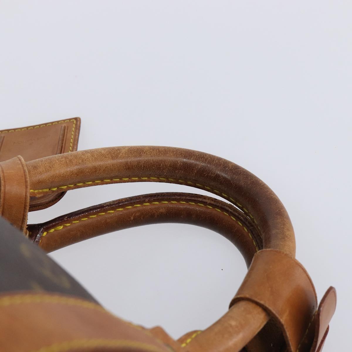 LOUIS VUITTON Monogram Keepall 55 Boston Bag M41424 LV Auth ka6105