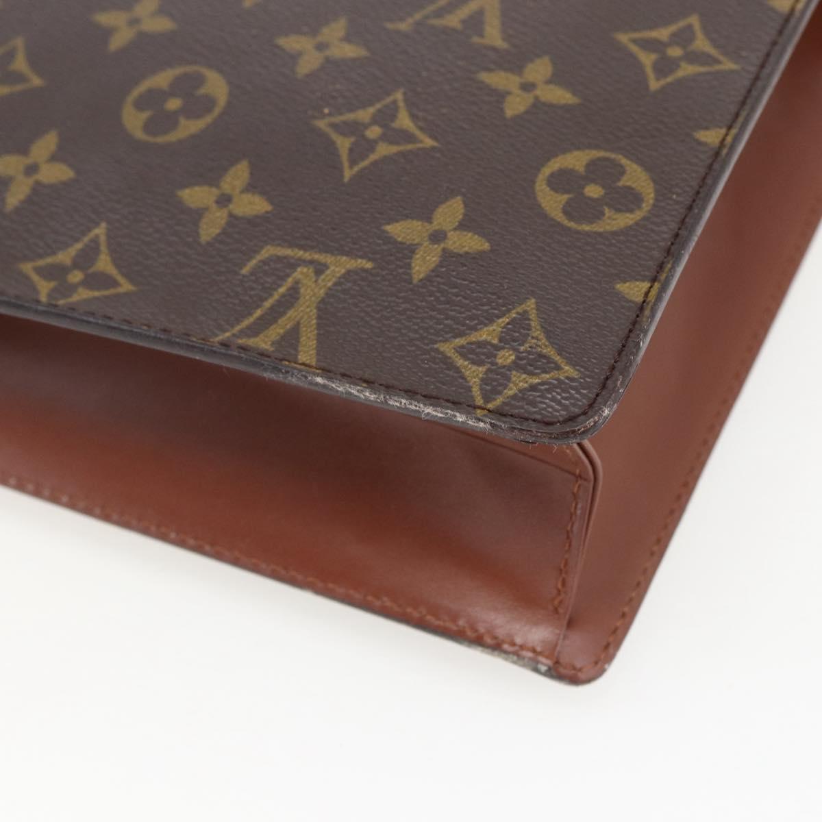 LOUIS VUITTON Monogram Monceau 28 Hand Bag M51185 LV Auth ka611