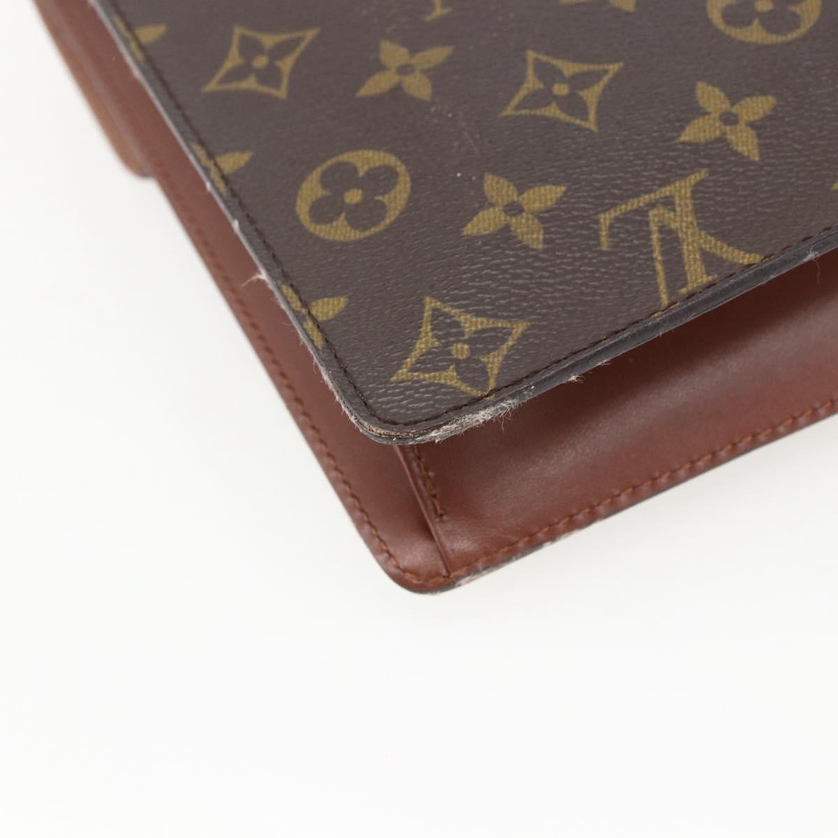 LOUIS VUITTON Monogram Monceau 28 Hand Bag M51185 LV Auth ka611