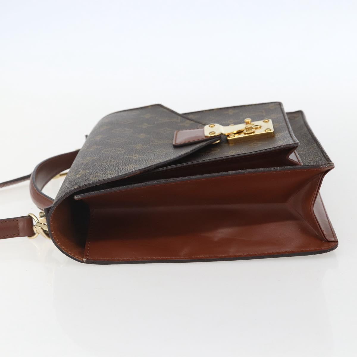 LOUIS VUITTON Monogram Monceau 28 Hand Bag M51185 LV Auth ka611