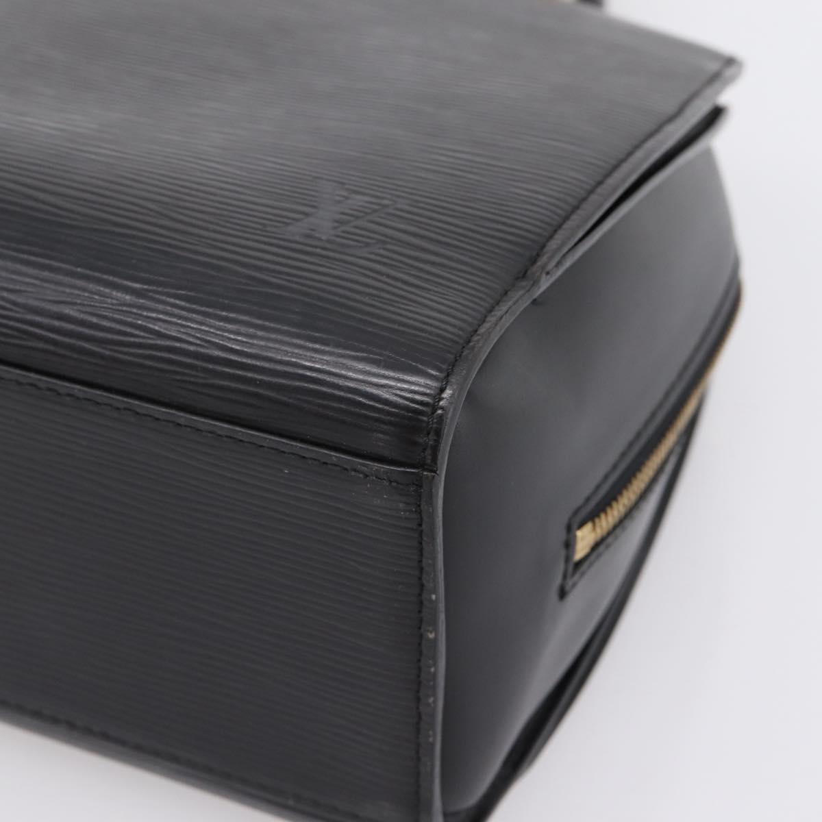 LOUIS VUITTON Epi Pont Neuf Hand Bag Black M52052 LV Auth ka6113