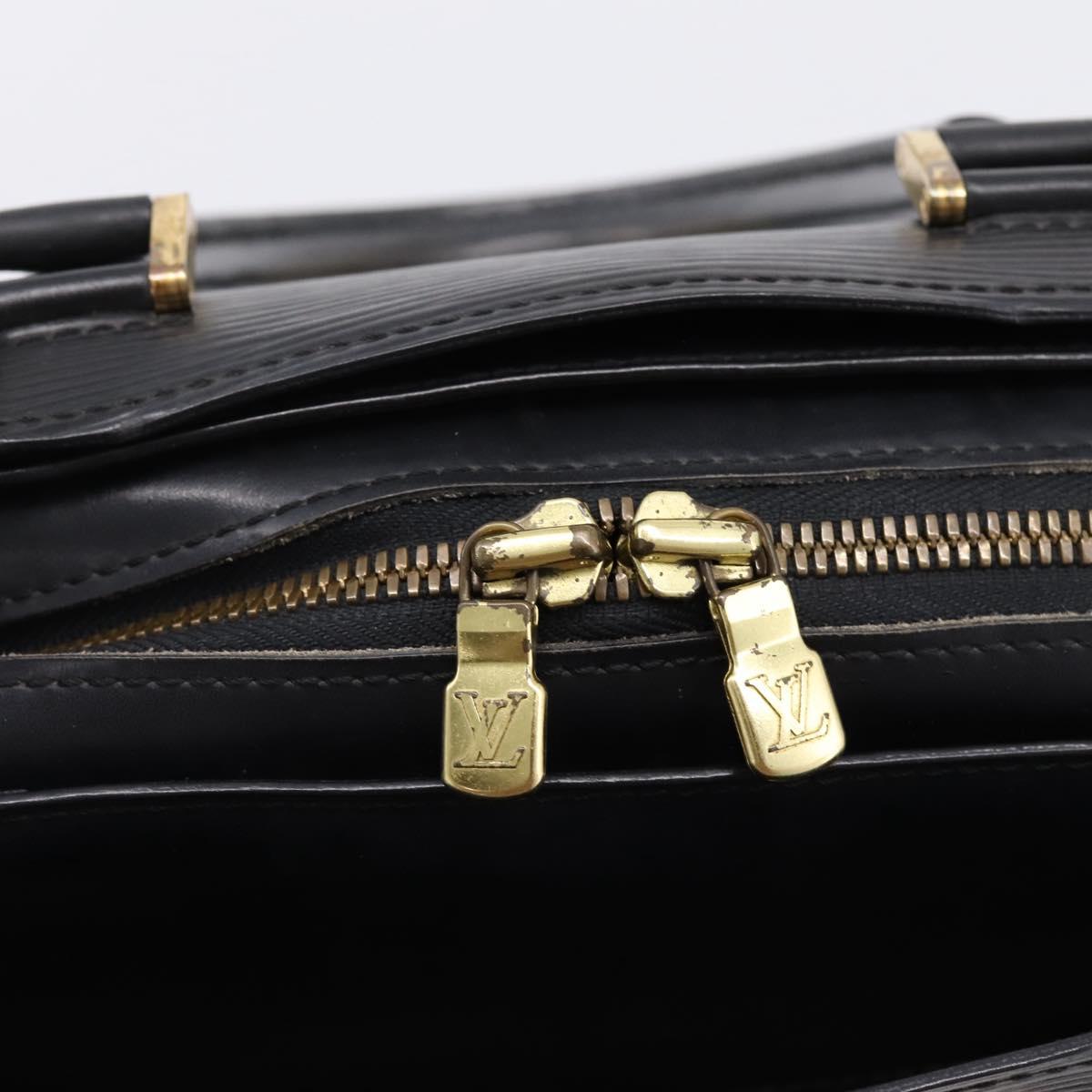 LOUIS VUITTON Epi Pont Neuf Hand Bag Black M52052 LV Auth ka6113