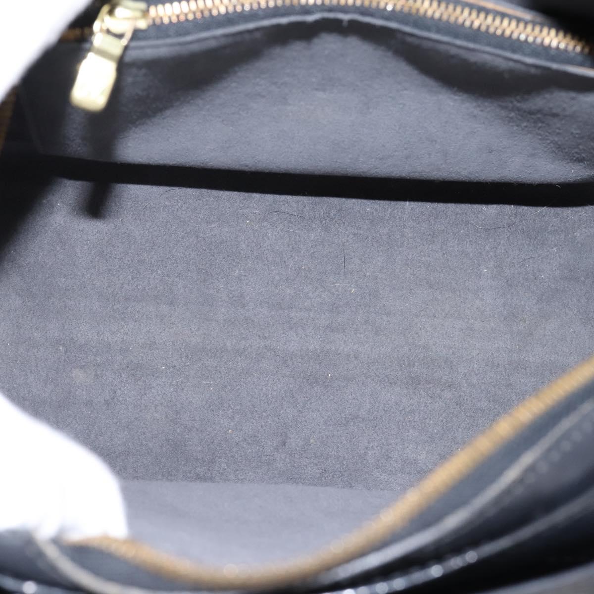 LOUIS VUITTON Epi Pont Neuf Hand Bag Black M52052 LV Auth ka6113