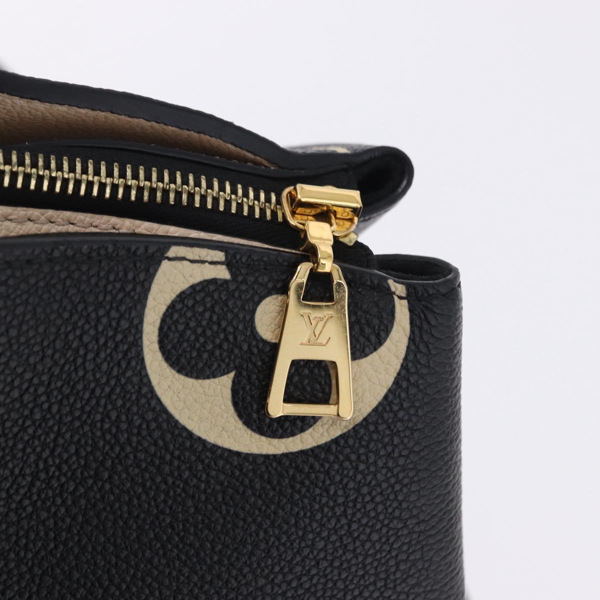 LOUIS VUITTON Monogram Empreinte Grand Palais MM Hand Bag M45842 Auth ka6115SAV