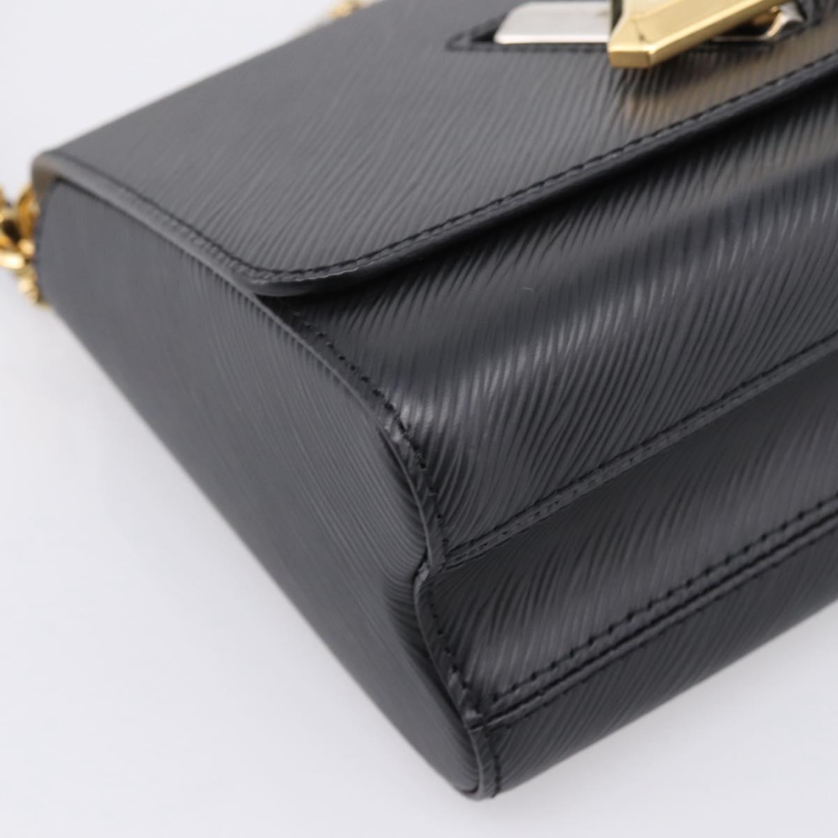 LOUIS VUITTON Epi Twist MM Shoulder Bag Black M21113 LV Auth ka6116SV