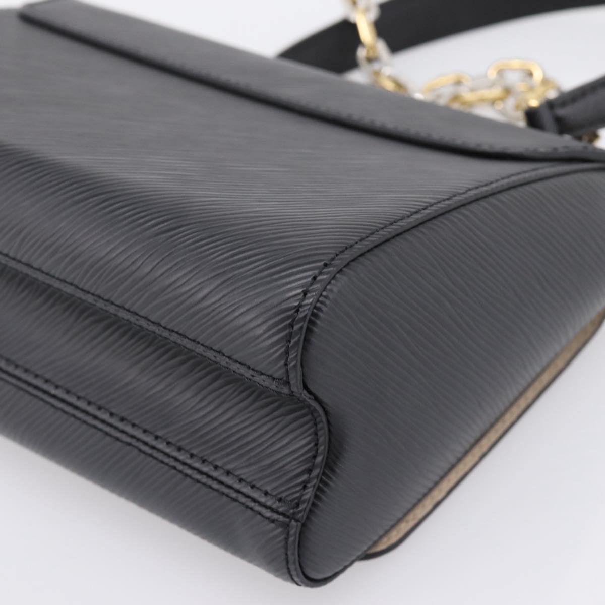 LOUIS VUITTON Epi Twist MM Shoulder Bag Black M21113 LV Auth ka6116SV