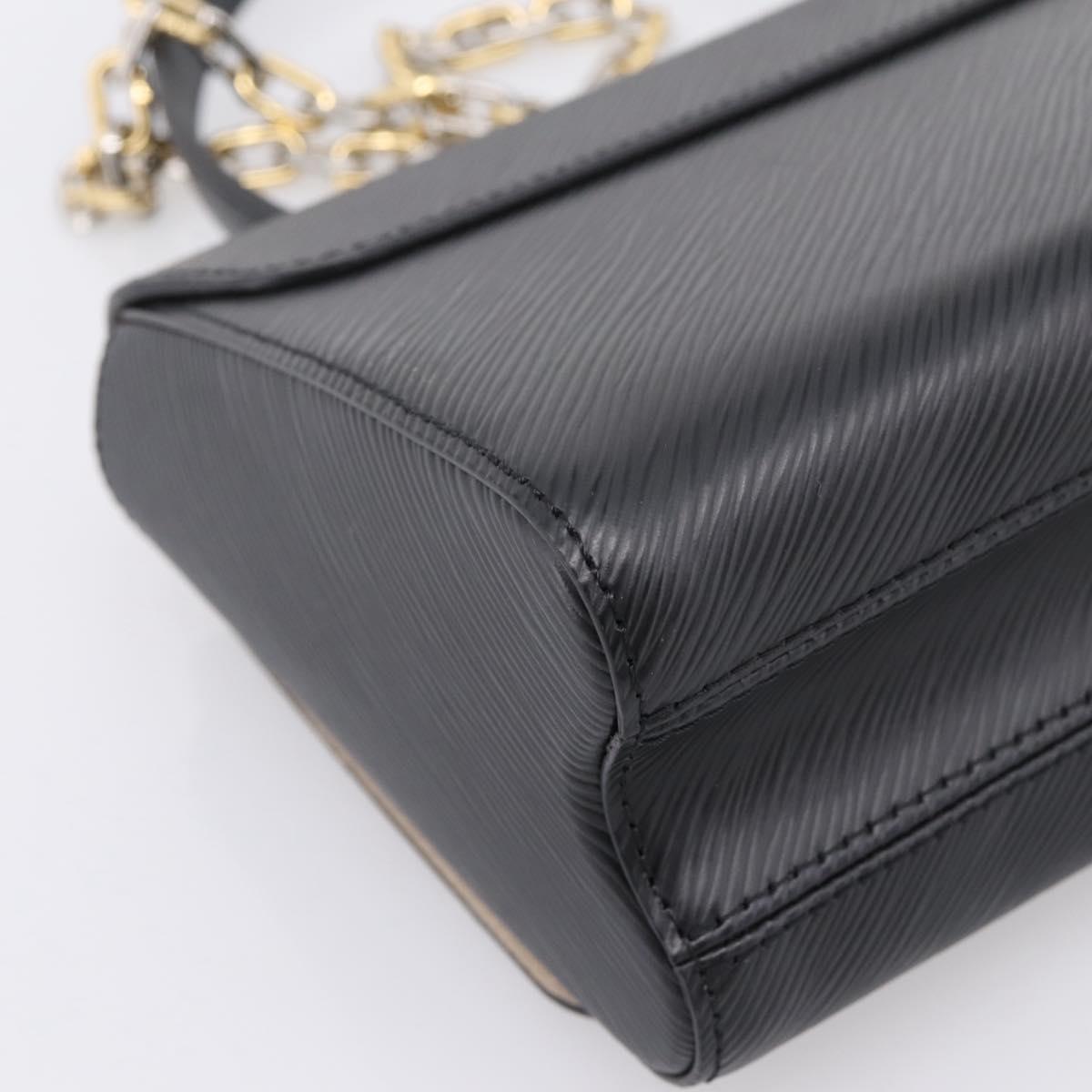 LOUIS VUITTON Epi Twist MM Shoulder Bag Black M21113 LV Auth ka6116SV