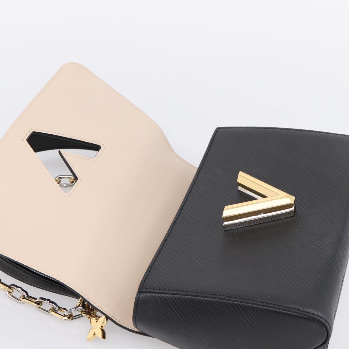 LOUIS VUITTON Epi Twist MM Shoulder Bag Black M21113 LV Auth ka6116SV