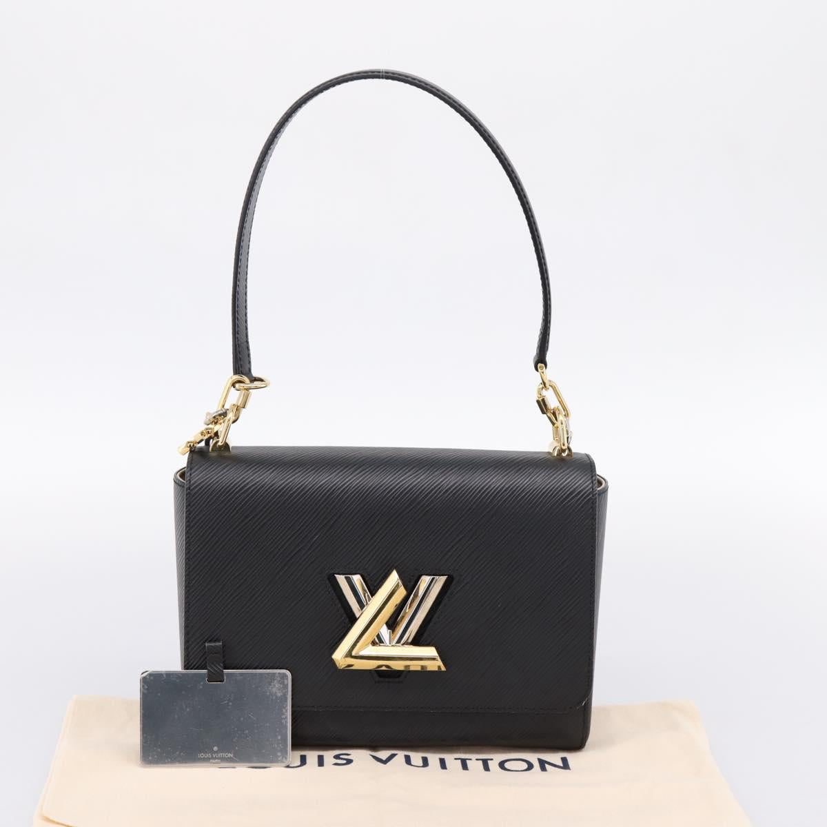LOUIS VUITTON Epi Twist MM Shoulder Bag Black M21113 LV Auth ka6116SV