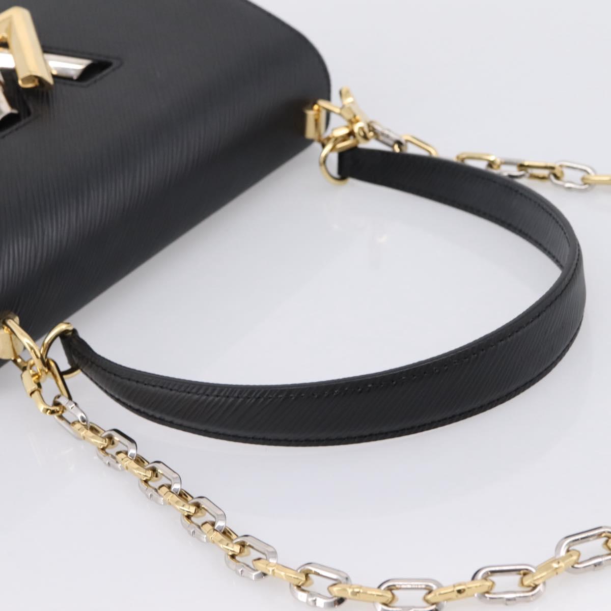 LOUIS VUITTON Epi Twist MM Shoulder Bag Black M21113 LV Auth ka6116SV
