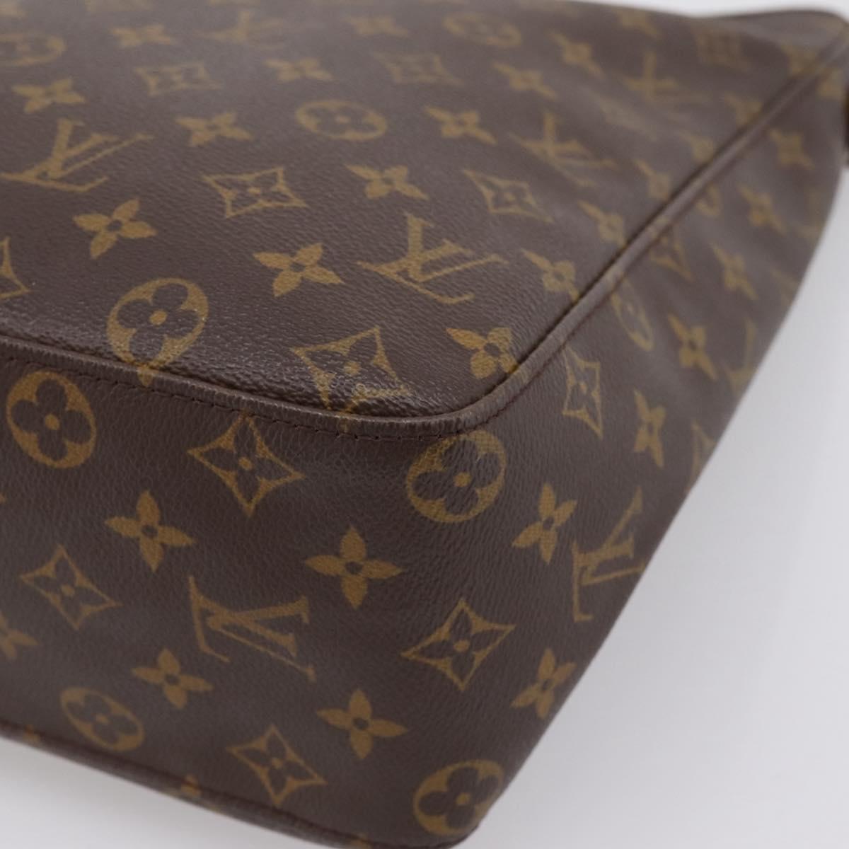 LOUIS VUITTON Monogram Looping GM Shoulder Bag M51145 LV Auth ka6117