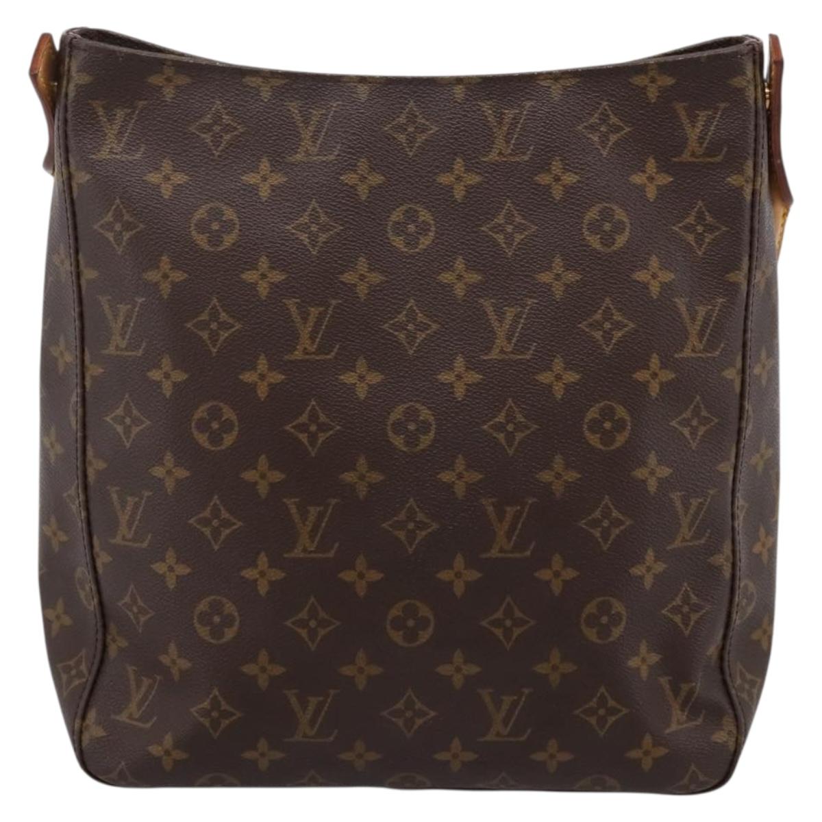 LOUIS VUITTON Monogram Looping GM Shoulder Bag M51145 LV Auth ka6117