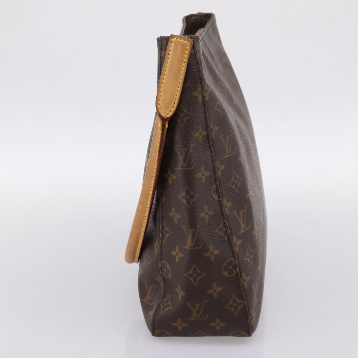 LOUIS VUITTON Monogram Looping GM Shoulder Bag M51145 LV Auth ka6117