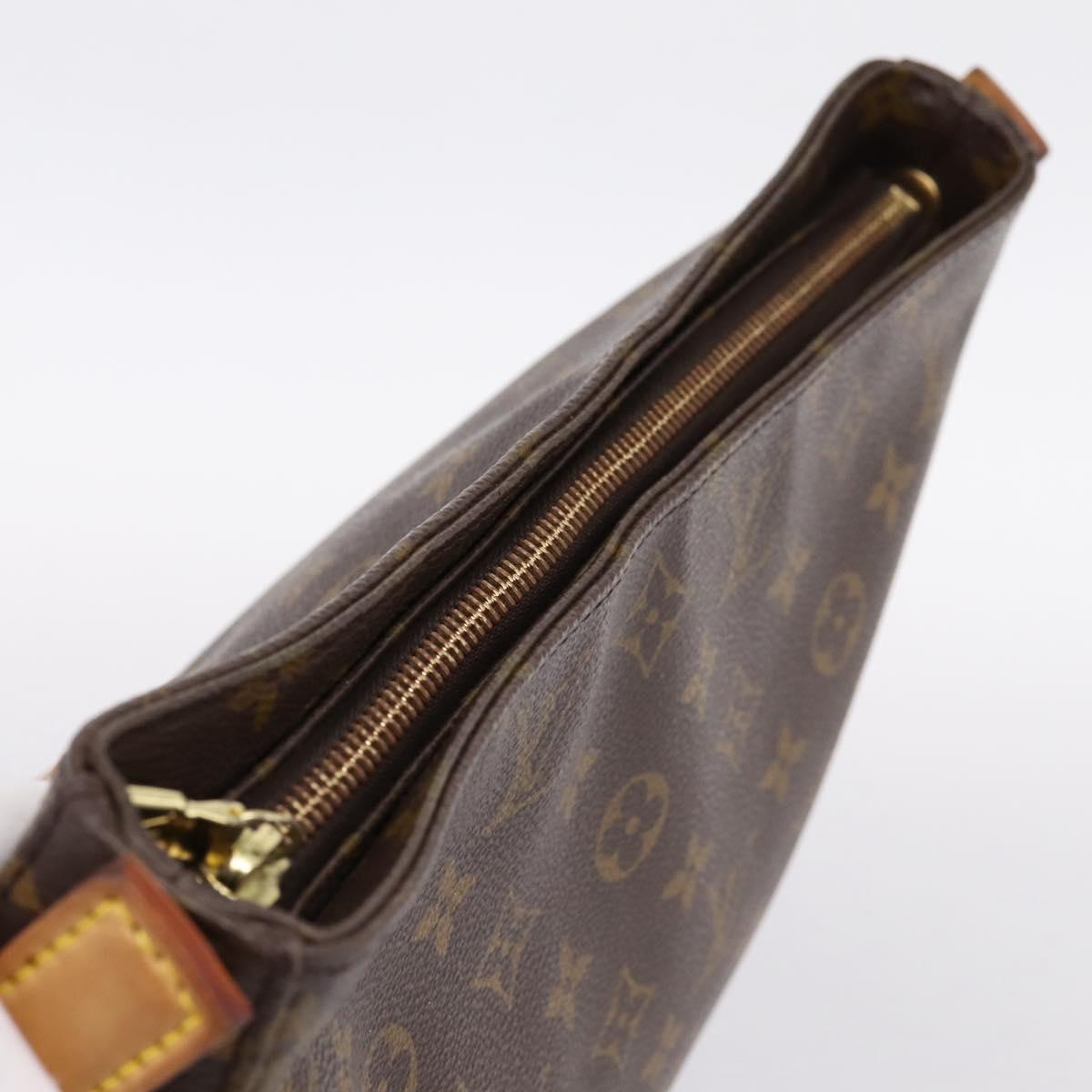 LOUIS VUITTON Monogram Looping GM Shoulder Bag M51145 LV Auth ka6117