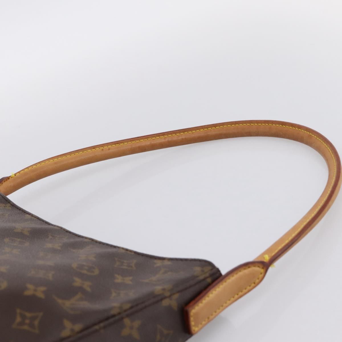 LOUIS VUITTON Monogram Looping GM Shoulder Bag M51145 LV Auth ka6117