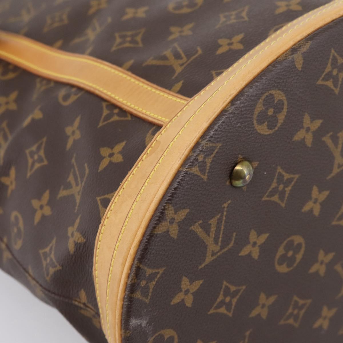 LOUIS VUITTON Monogram Bucket GM Shoulder Bag M42236 LV Auth ka6119A