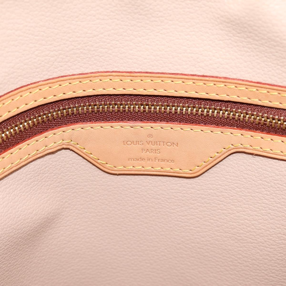 LOUIS VUITTON Monogram Bucket GM Shoulder Bag M42236 LV Auth ka6119A