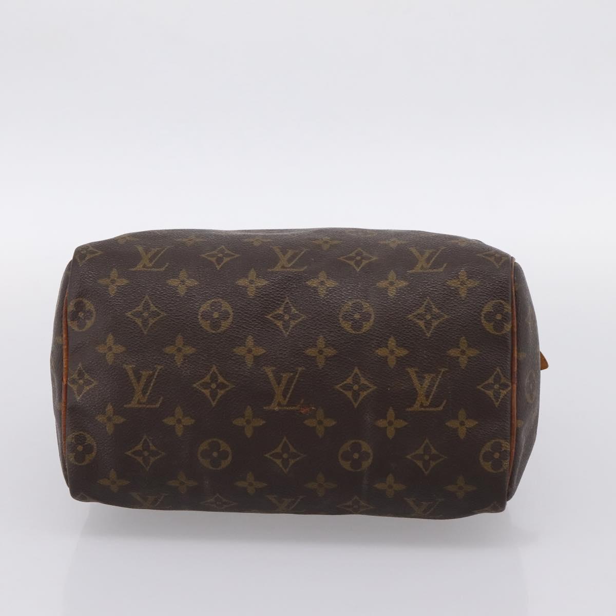 LOUIS VUITTON Monogram Speedy 25 Hand Bag M41528 LV Auth ka6121