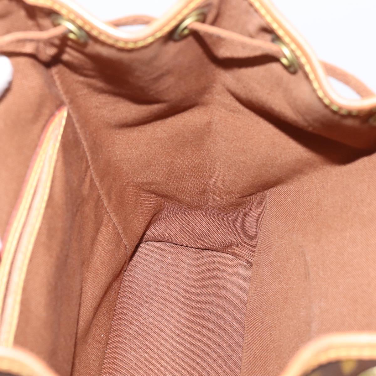 LOUIS VUITTON Monogram Montsouris MM Backpack M51136 LV Auth ka6125A