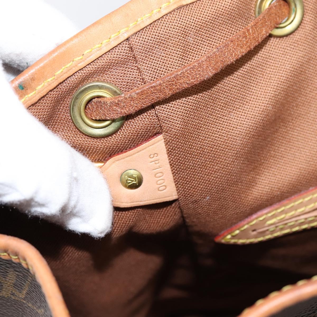 LOUIS VUITTON Monogram Montsouris MM Backpack M51136 LV Auth ka6125A