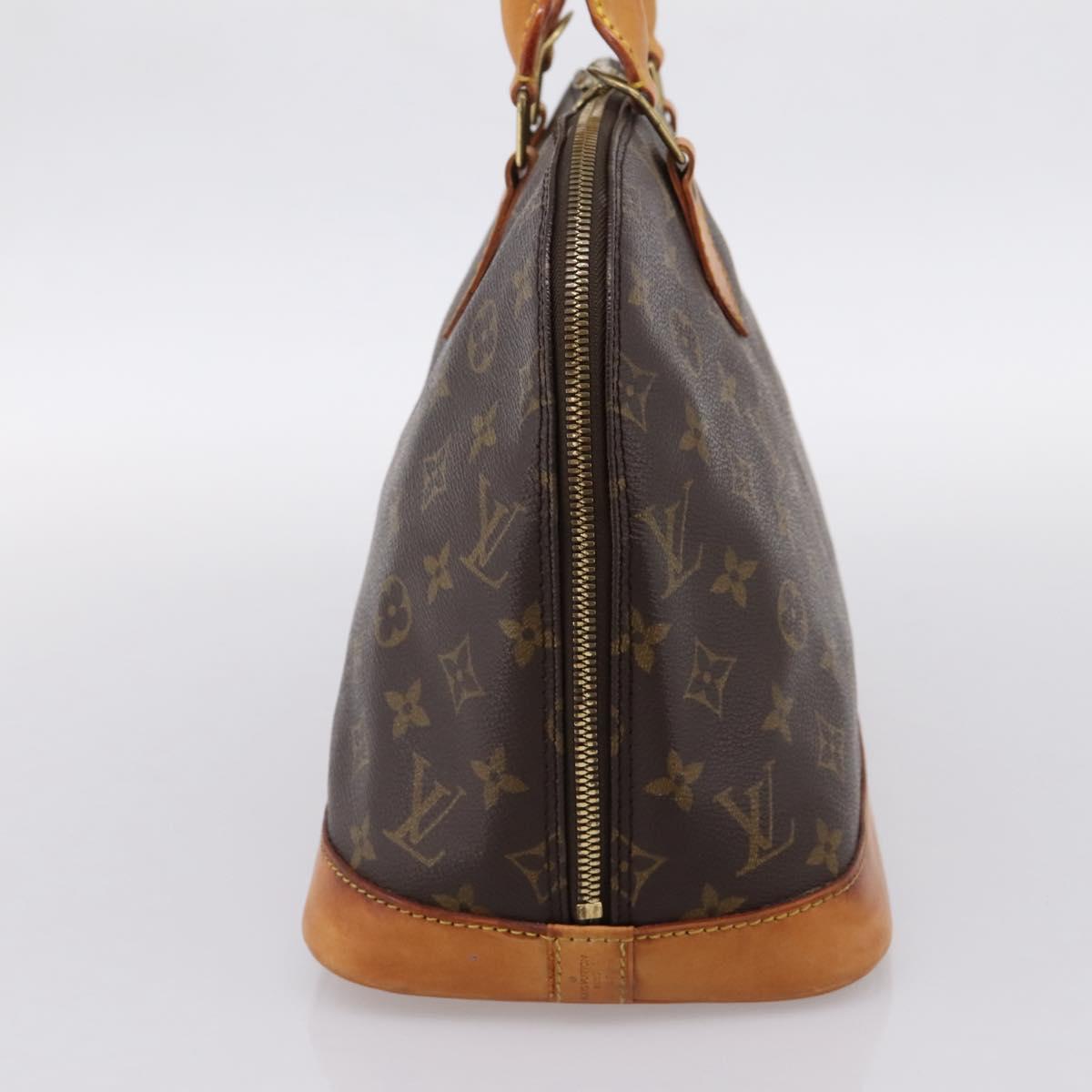 LOUIS VUITTON Monogram Alma Hand Bag M51130 LV Auth ka6126