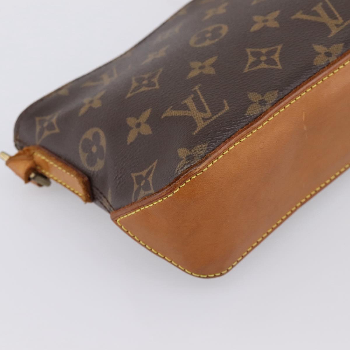 LOUIS VUITTON Monogram Trotteur Shoulder Bag M51240 LV Auth ka6129