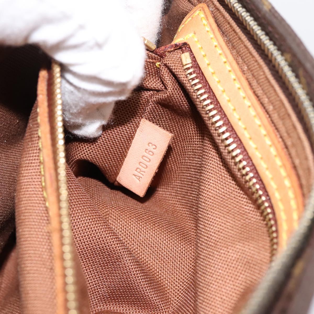 LOUIS VUITTON Monogram Trotteur Shoulder Bag M51240 LV Auth ka6129