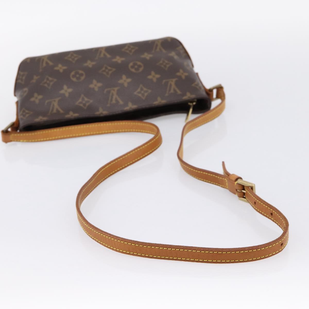 LOUIS VUITTON Monogram Trotteur Shoulder Bag M51240 LV Auth ka6129