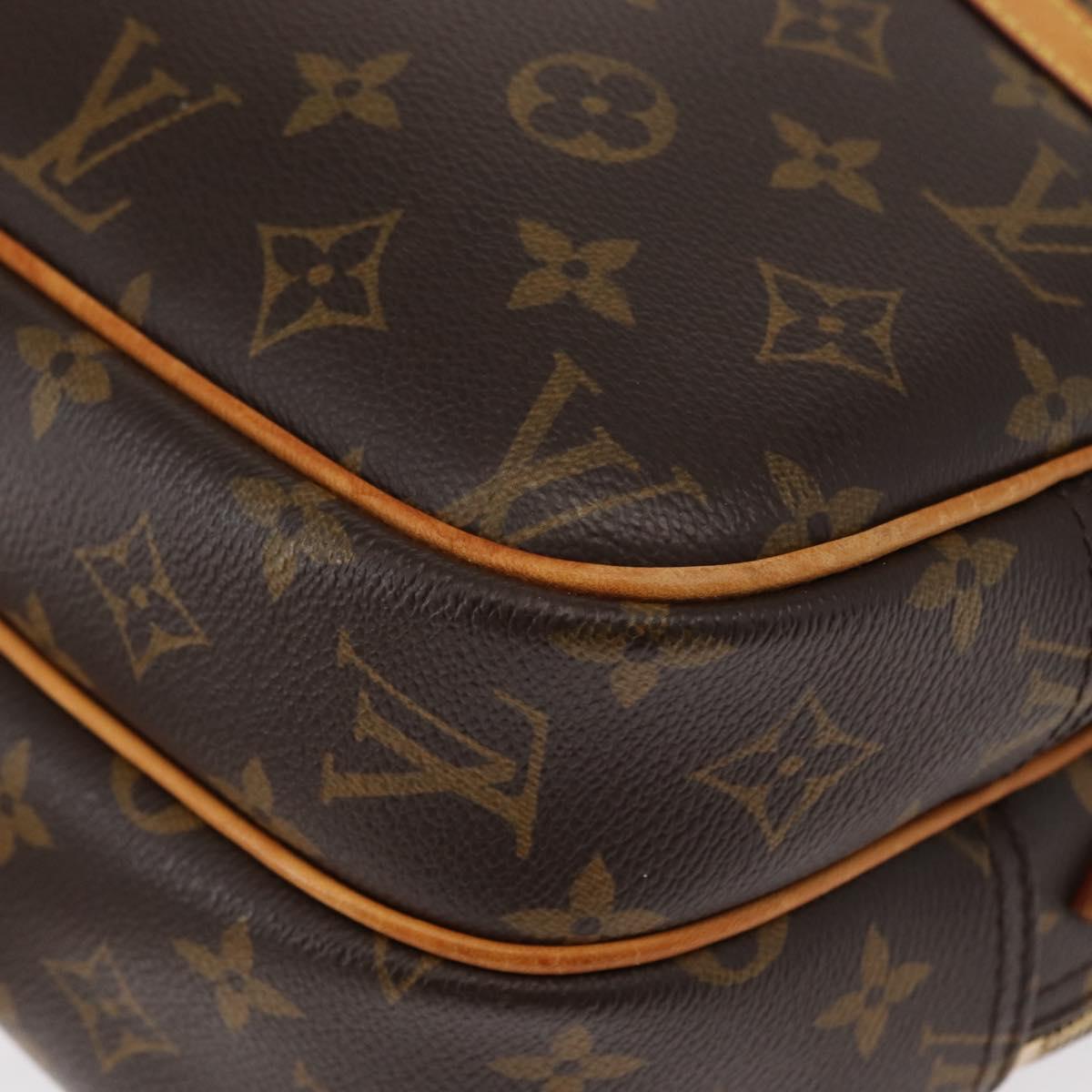 LOUIS VUITTON Monogram Reporter PM Shoulder Bag M45254 LV Auth ka613