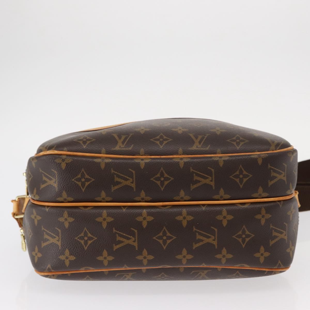 LOUIS VUITTON Monogram Reporter PM Shoulder Bag M45254 LV Auth ka613
