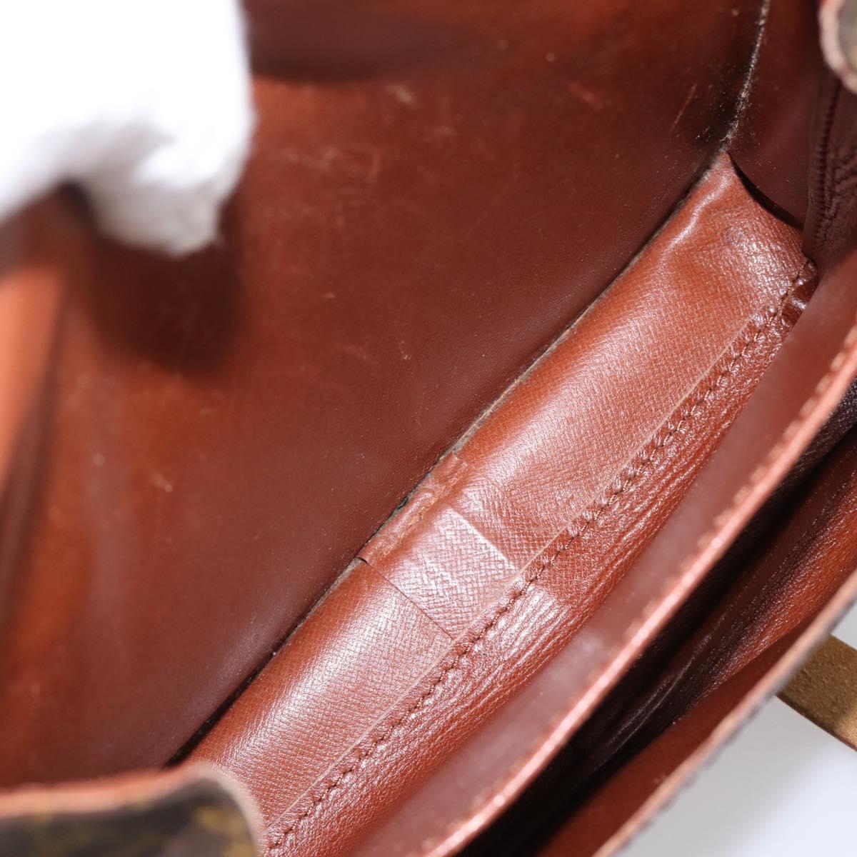 LOUIS VUITTON Monogram Cartouchiere MM Shoulder Bag M51253 LV Auth ka6130