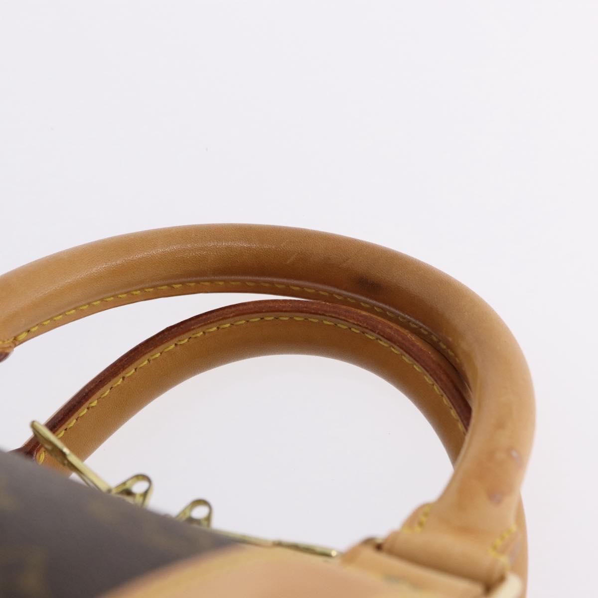LOUIS VUITTON Monogram Keepall Bandouliere 55 Boston Bag M41414 LV Auth ka6148
