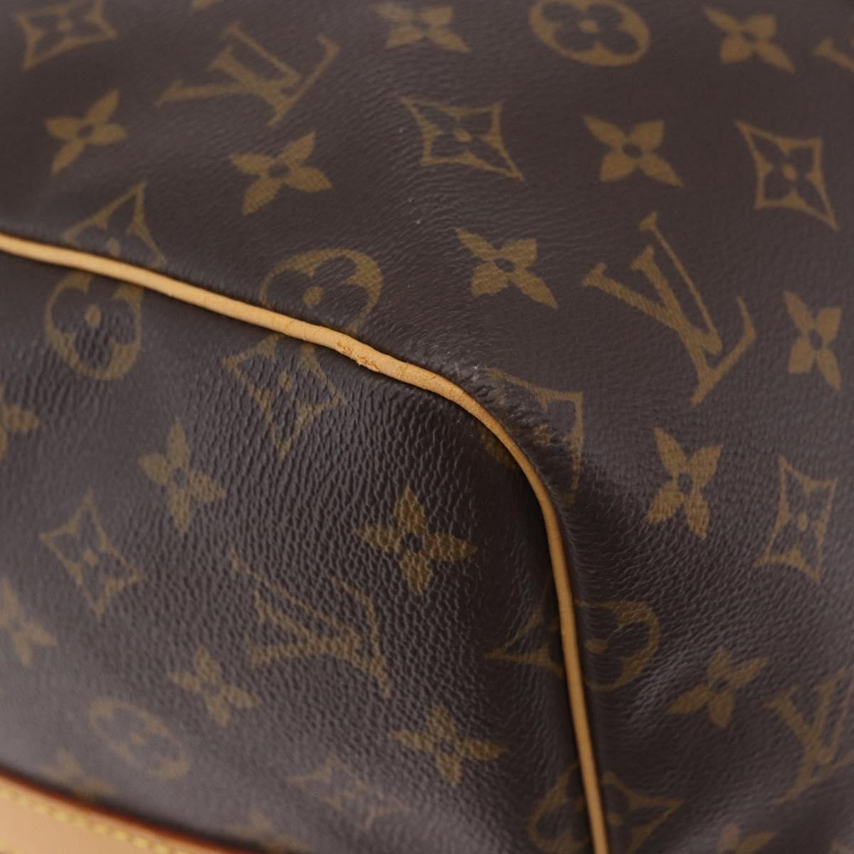 LOUIS VUITTON Monogram Keepall Bandouliere 55 Boston Bag M41414 LV Auth ka6148