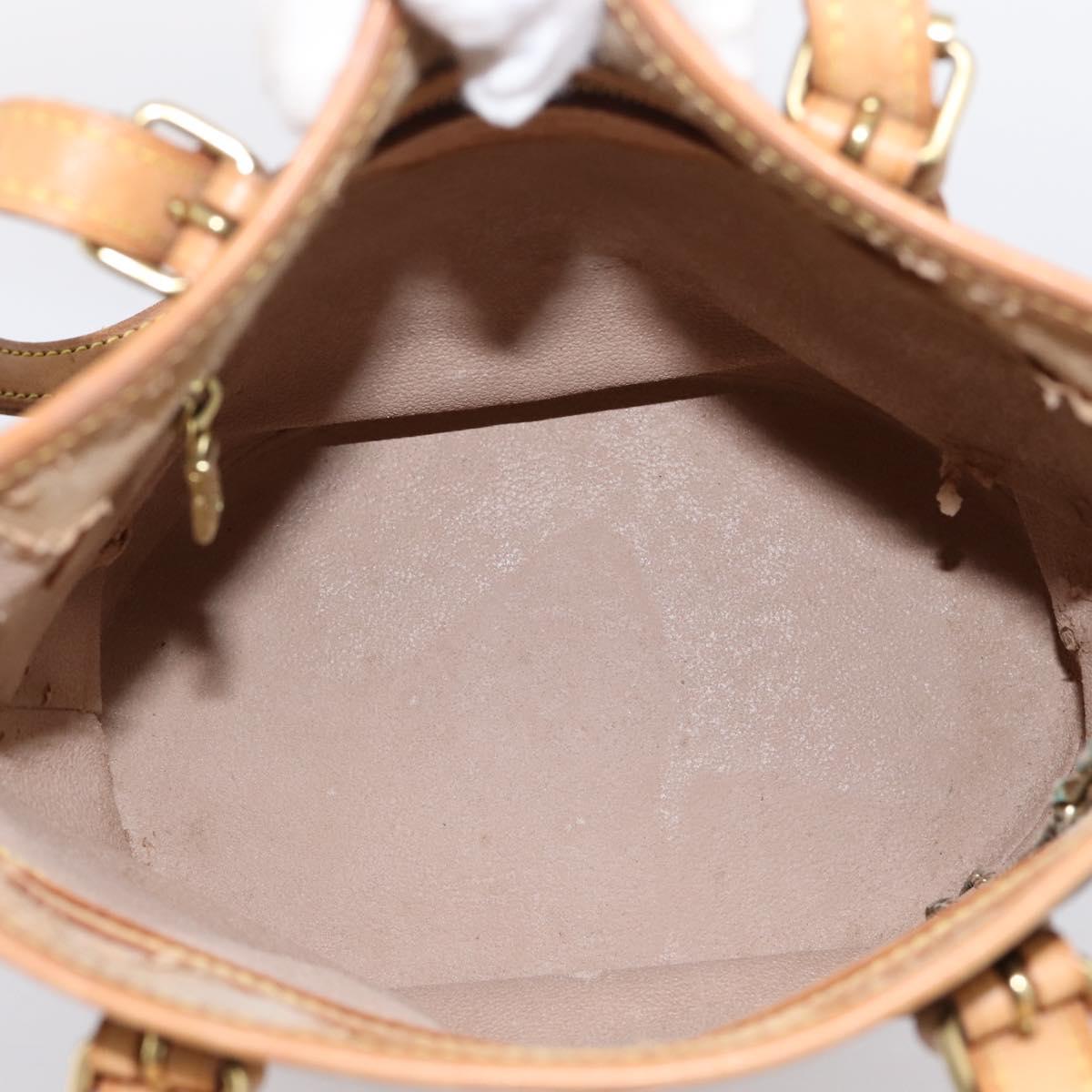 LOUIS VUITTON Monogram Bucket PM Shoulder Bag M42238 LV Auth ka6150