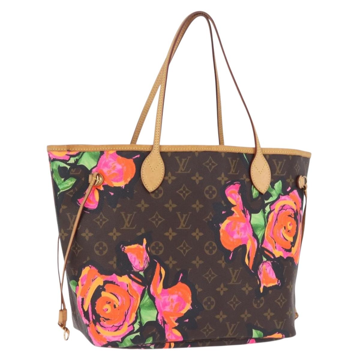 LOUIS VUITTON Monogram Rose Neverfull MM Tote Bag M48613 LV Auth ka6154V