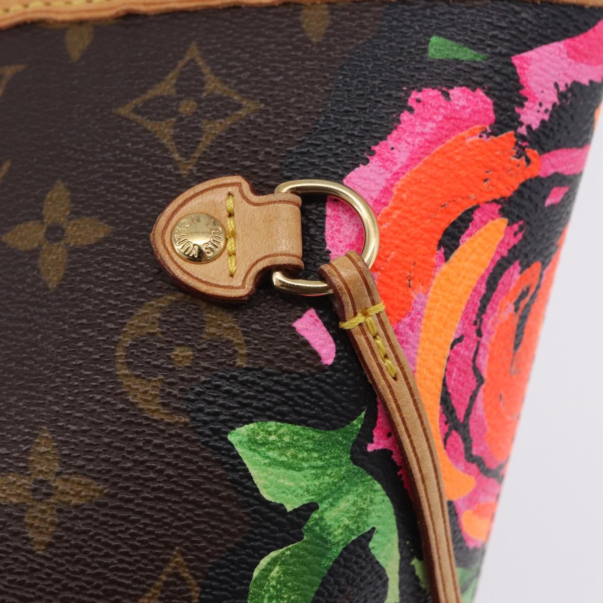 LOUIS VUITTON Monogram Rose Neverfull MM Tote Bag M48613 LV Auth ka6154V