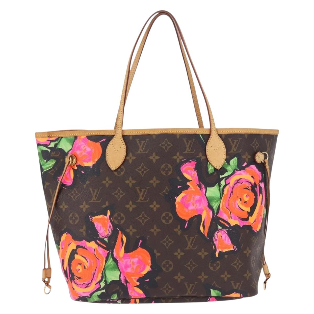 LOUIS VUITTON Monogram Rose Neverfull MM Tote Bag M48613 LV Auth ka6154V