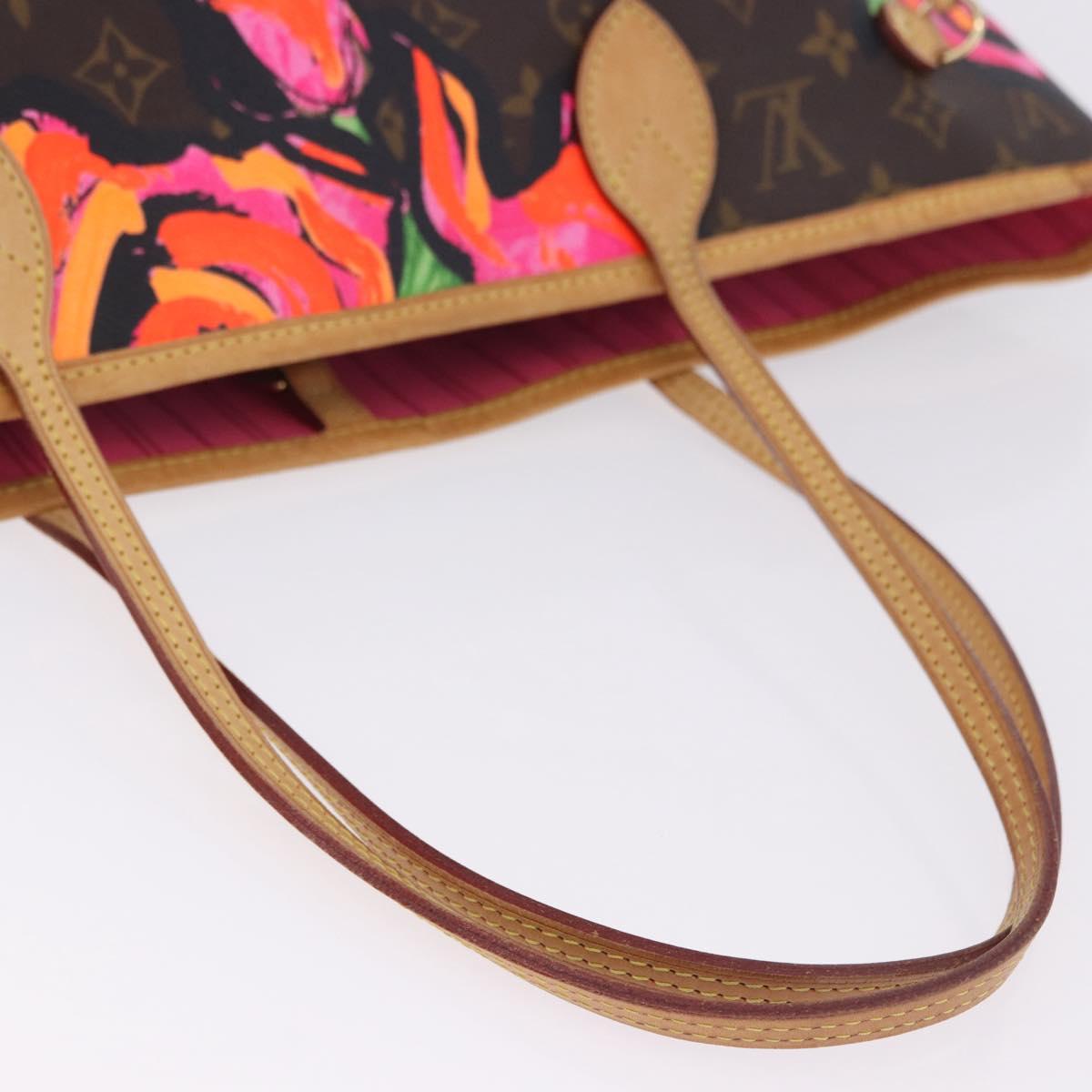 LOUIS VUITTON Monogram Rose Neverfull MM Tote Bag M48613 LV Auth ka6154V